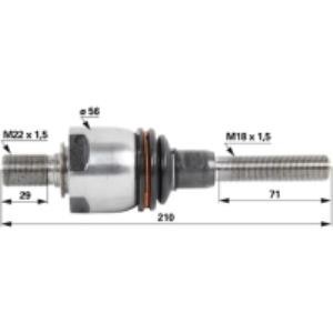 Axialgelenk 47125373 zu Steyr